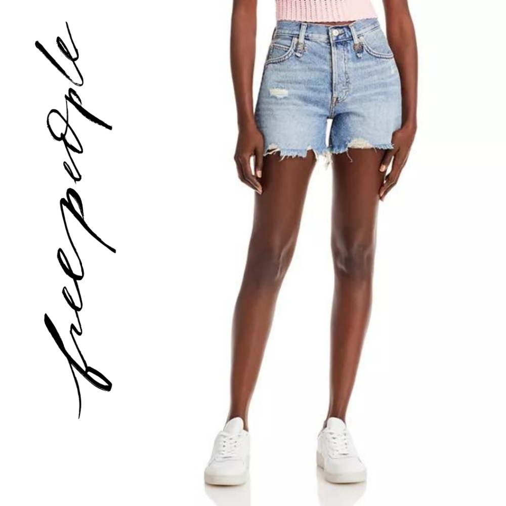 Free People We The Free Makai Cutoffs Loose Cannon - Size 24
